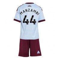 Aston Villa Johan Manzambi #44 Kolmas Peliasu Lasten 2026-27 Lyhythihainen (+ Lyhyet housut)